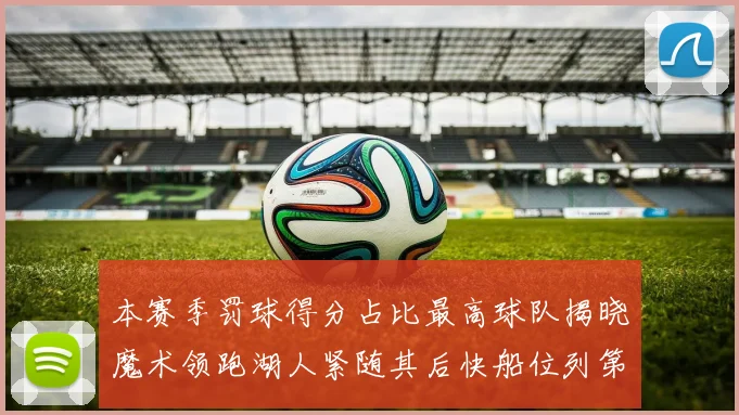 本赛季罚球得分占比最高球队揭晓魔术领跑湖人紧随其后快船位列第四
